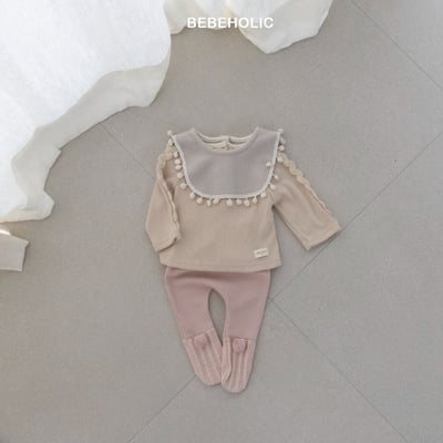 Bebe holic07｜(free) 絨球圍兜背心19