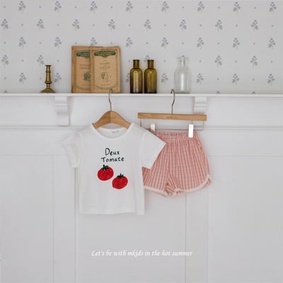 M-KIDS30｜(65-115cm) 水果印花上衣2