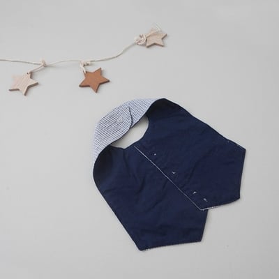 LEMONADE54｜(55cm-85cm) 2色紳士背心包屁衣含帽子9