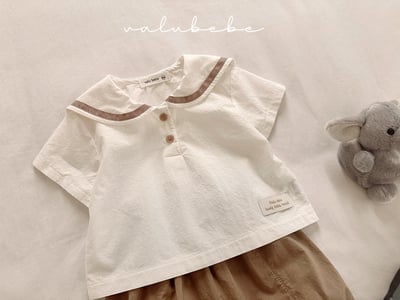 Valubebe 03｜(65-90cm)  水手紐扣襯衫9