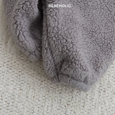 Bebe holic35｜(3m-18m) 刷毛熊熊縮口褲6