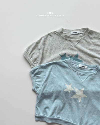 onu12｜(70cm-115cm) 星星印花上衣3