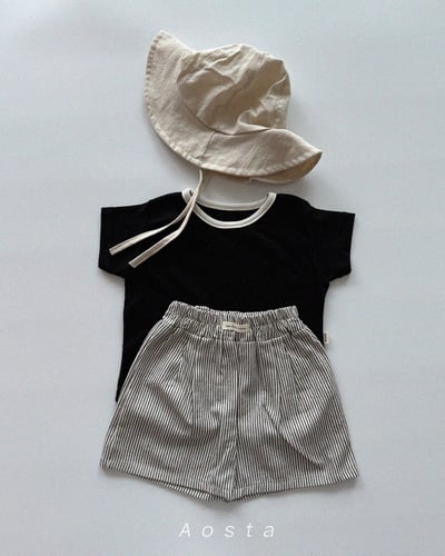 AOSTA26｜(6m-5y) 4款線條小標短褲18