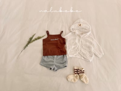 Valubebe 22｜(65-90cm) 簡約毛圈短褲11