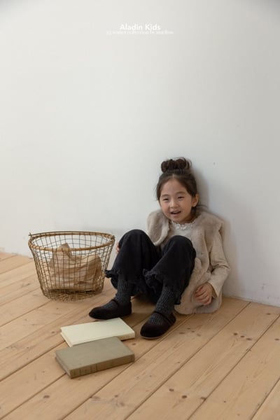 ALADIN12｜(75cm-114cm) 荷葉邊直筒長褲8