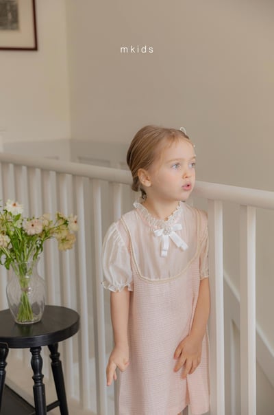 M-KIDS55｜(65-115cm) 法式徽章緞帶別針10