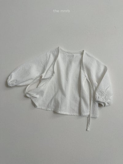 MiniRobe39｜(70-110) 簡約綁帶外套6