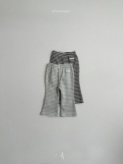 Atomeme08｜(70-110) 條紋小喇叭褲11