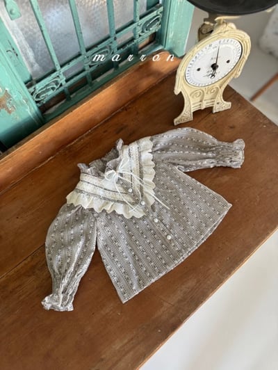 Marron13｜(1y-6y) 層次蕾絲花邊襯衫15