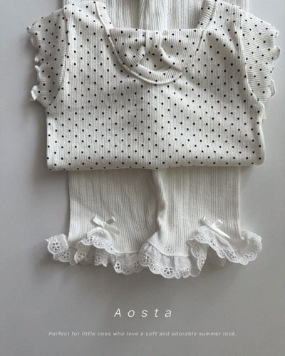 AOSTA39｜(6m-5y) 3款山茶花蕾絲邊褲8