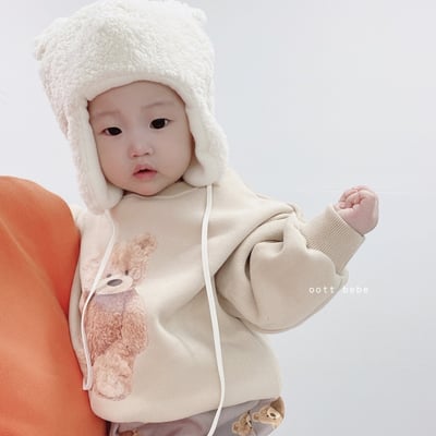 Oottbebe52｜(3m-3y  Free)  可愛兔耳朵絨絨帽9