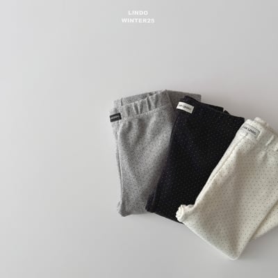 Lindo58｜(80cm-125cm) 波點緊身束口褲8