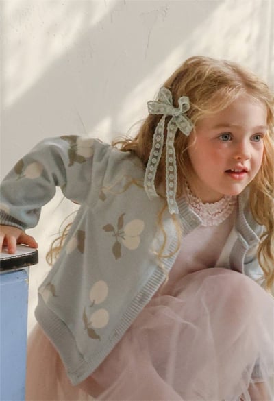 FLO08｜(free) 4色雙蝴蝶結髮夾3