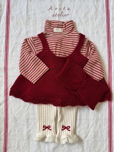 AOSTA02｜(0y-5y) 針織紐結髮帶8