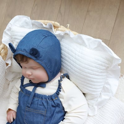 LEMONADE04｜(55cm-85cm) 1色牛仔細肩包屁衣含帽子13