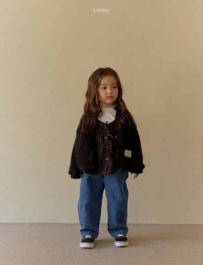 Lindo47｜(80cm-125cm) 荷葉邊肩帶背心14