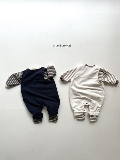 Bloom.b08｜(0m-24m) 燈芯絨刷毛連身褲8