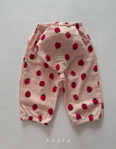 AOSTA24｜(6m-5y) 印花棉麻領巾15