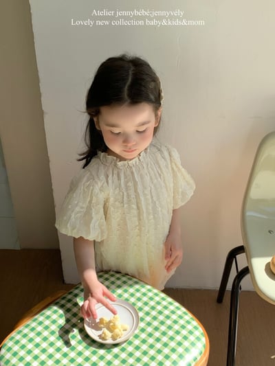 JE17｜(66-120cm) 浪漫抓皺包屁衣/洋裝7