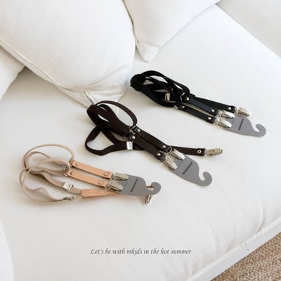 M-KIDS56｜(65-115cm) 英式吊帶褲夾5