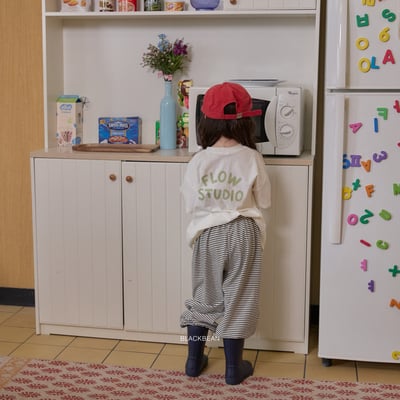 BEAN31｜(84-120cm)  簡約字母上衣10