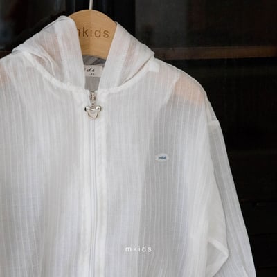 M-KIDS11｜(65-115cm) 小標連帽拉鍊外套9