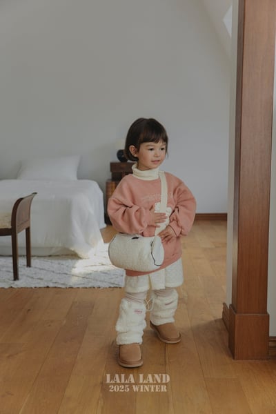 lala land46｜(free) 3色毛毛小黑標肩背包7