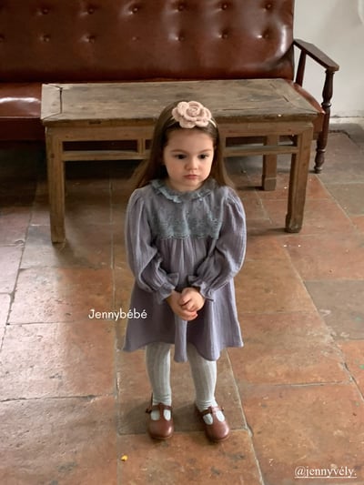 JE563｜(66-120cm) 蕾絲花邊領包屁衣/洋裝19