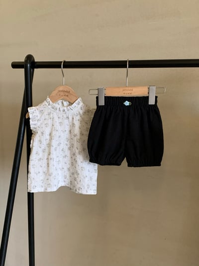 JE34｜(73-100cm) 碎花背心套裝19