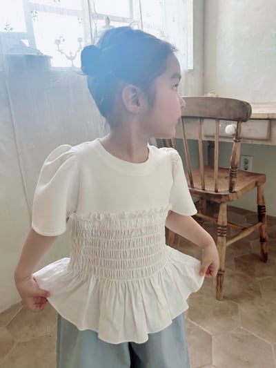 Azalea06｜(85-118cm) 公主袖收腰衣6