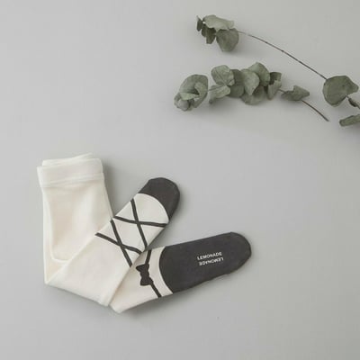 LEMONADE55｜(55cm-85cm) 2色芭蕾舞褲襪4