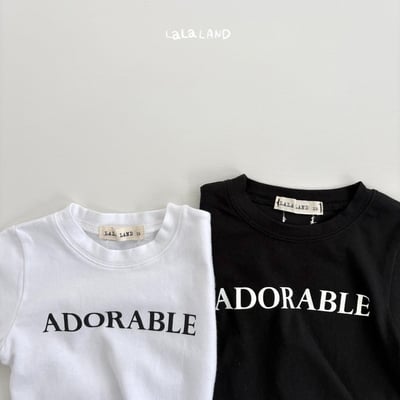 lala land60｜(75-120cm) 2色英字印花上衣19