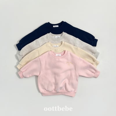 Oottbebe86｜(1y-7y)  愛心刺繡休閒套裝1