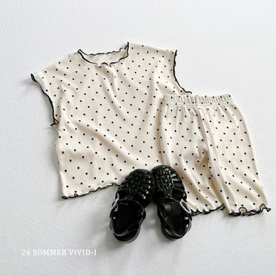 vivid82｜(78cm-125cm) 3款草莓圓點木耳邊打底褲8