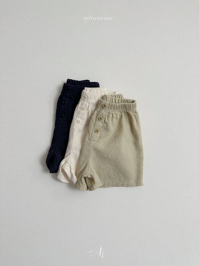 Atomeme20｜(70-110) 排釦抓皺短褲8
