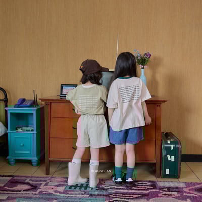 BEAN32｜(84-120cm)  領口拼色上衣10