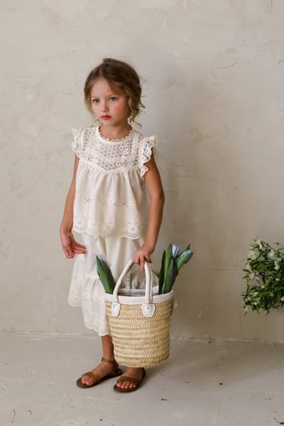 FLO29｜(75-140) 鏤空蕾絲邊背心18