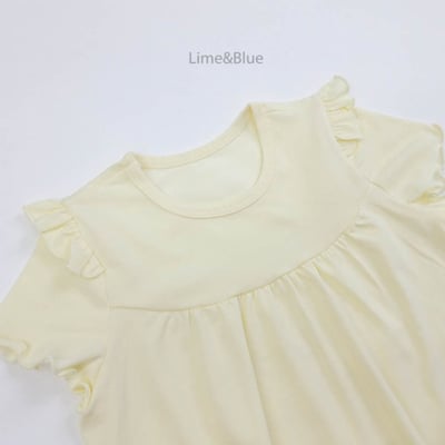 LIME&BLUE23｜(80-118cm)  優格木耳邊套裝13