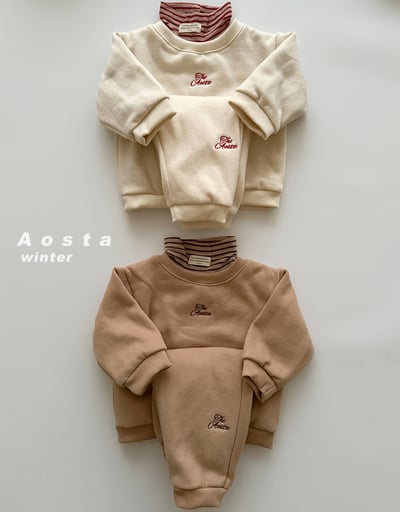 AOSTA41｜(6m-5y) 簡約休閒上衣8