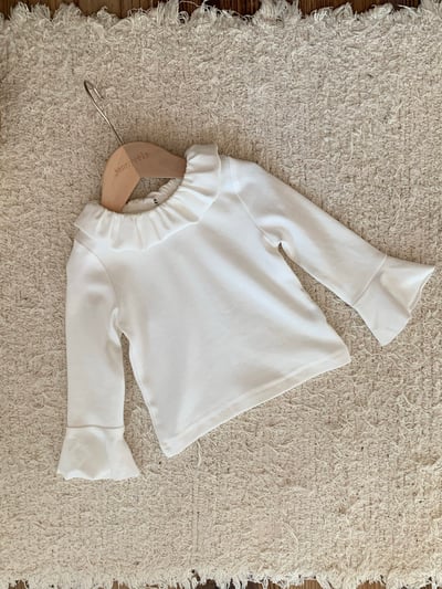 JE637｜(73cm-110cm) 麻花和葉背心洋裝/喇叭袖上衣25