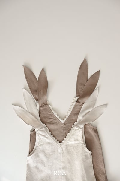 ROA14｜(6m-18m) 2色蕾絲滾邊無袖連身褲19