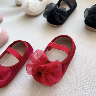 蝴蝶結紗學步鞋13
