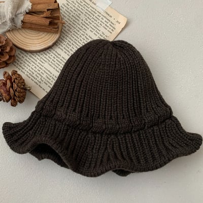 Oottbebe53｜(6m-3y  Free)  針織漁夫帽10