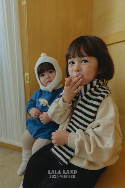 lala land13｜(60cm-83cm) 3色小恐龍內刷毛包屁衣9