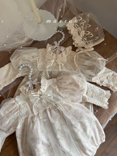 Marron42｜(free) 針織蝴蝶緞帶胸針11