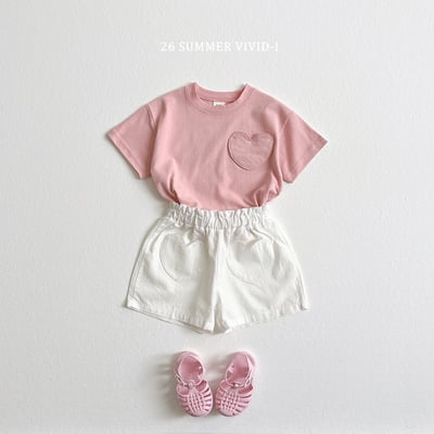 vivid42｜(78cm-125cm) 3款愛心造型口袋上衣10