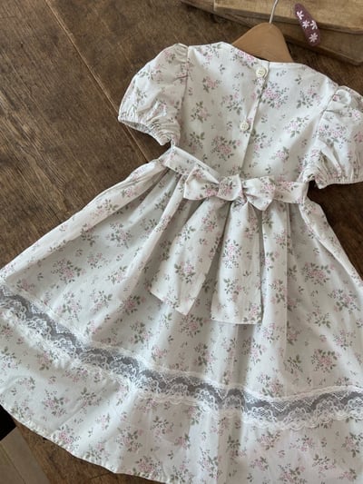 Anne Shirley15｜(1y-5y) 2色碎花方領洋裝1
