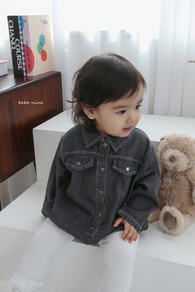 bebe nine03 (65-90) 2色牛仔包屁衣9