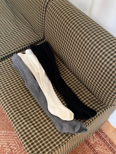 JE666｜(70cm-120cm) 羅紋內搭褲襪13