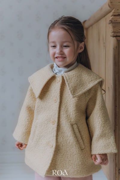 ROA03｜(80cm-120cm) 3色大翻領素色長版外套15